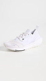 adidas by Stella McCartney Women's Ultraboost 23 Sneakers, White/White/Off White, 9 Medium US