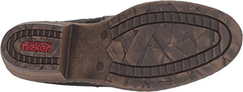 Rieker 93752 Bernadette 52 Schwarz/Smoke EU 41 (US Women's 9.5) M