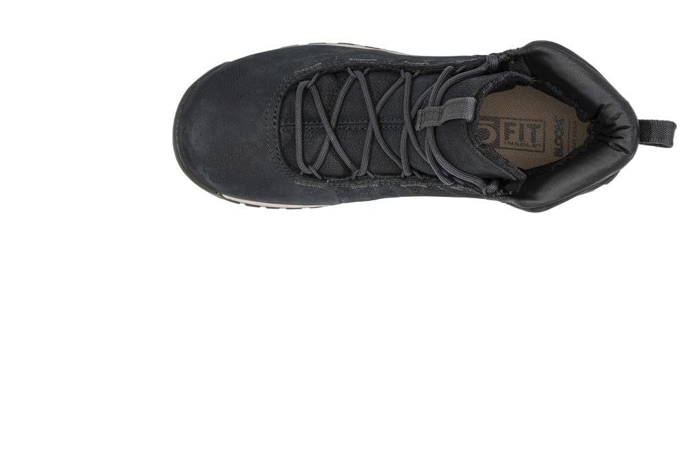 Oboz Women's Hazel Mid Hiking Boot, Black Sea, 8.5