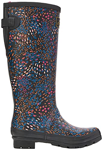 Joules Women's Wellington Boots Rain, Blkspeckle, 5