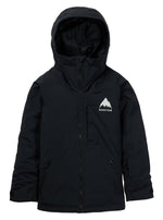 Burton Kids' Hillslope Jacket, True Black, XS