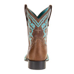 ARIAT BMVY9 Womens Cattle Cate Western Boot Distressed Brown 13