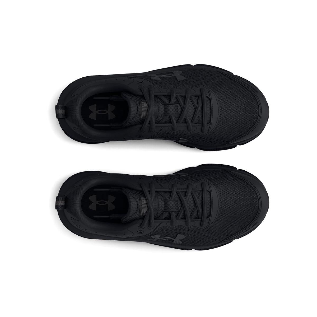 Under Armour Boys' Grade School Assert 10 6 Big Kid (002) Black/Black/Black