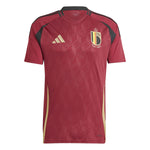adidas 2024-25 Belgium Men's Stadium Home Jersey