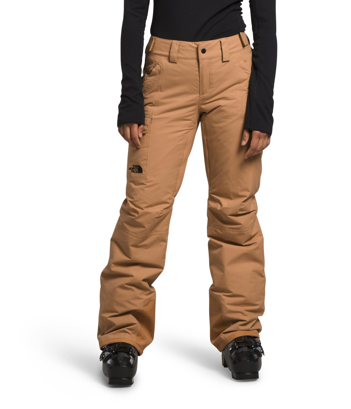 The North Face Womens Freedom Insulated Pant, L, REG, Almond Butter
