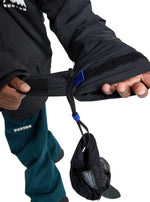 Burton Kids' Hillslope Jacket, True Black, XS