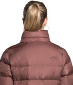 THE NORTH FACE Women's Metropolis Insulated Parka III - Long Winter Coat, Marron Purple, L