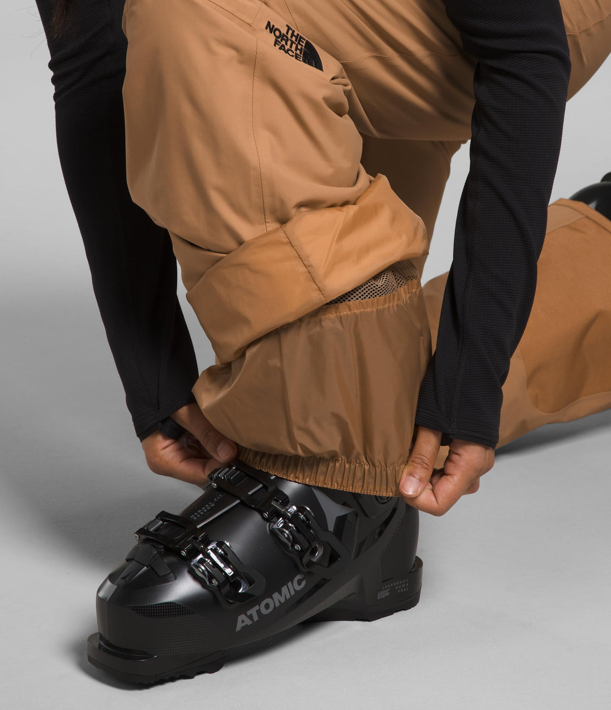 The North Face Womens Freedom Insulated Pant, L, REG, Almond Butter